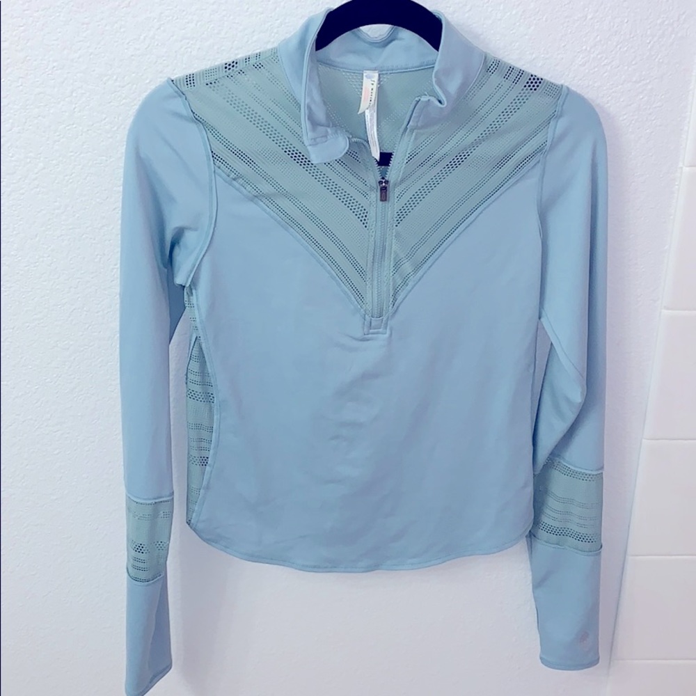 free people half zip pullover